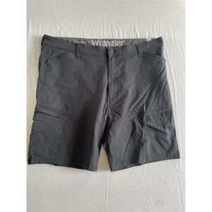Wrangler‎ 40x9" Gray All Terrain X Gear Zip Pocket Cargo Mens Shorts